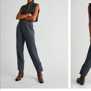 Free people knit lounge pants - grey size XS